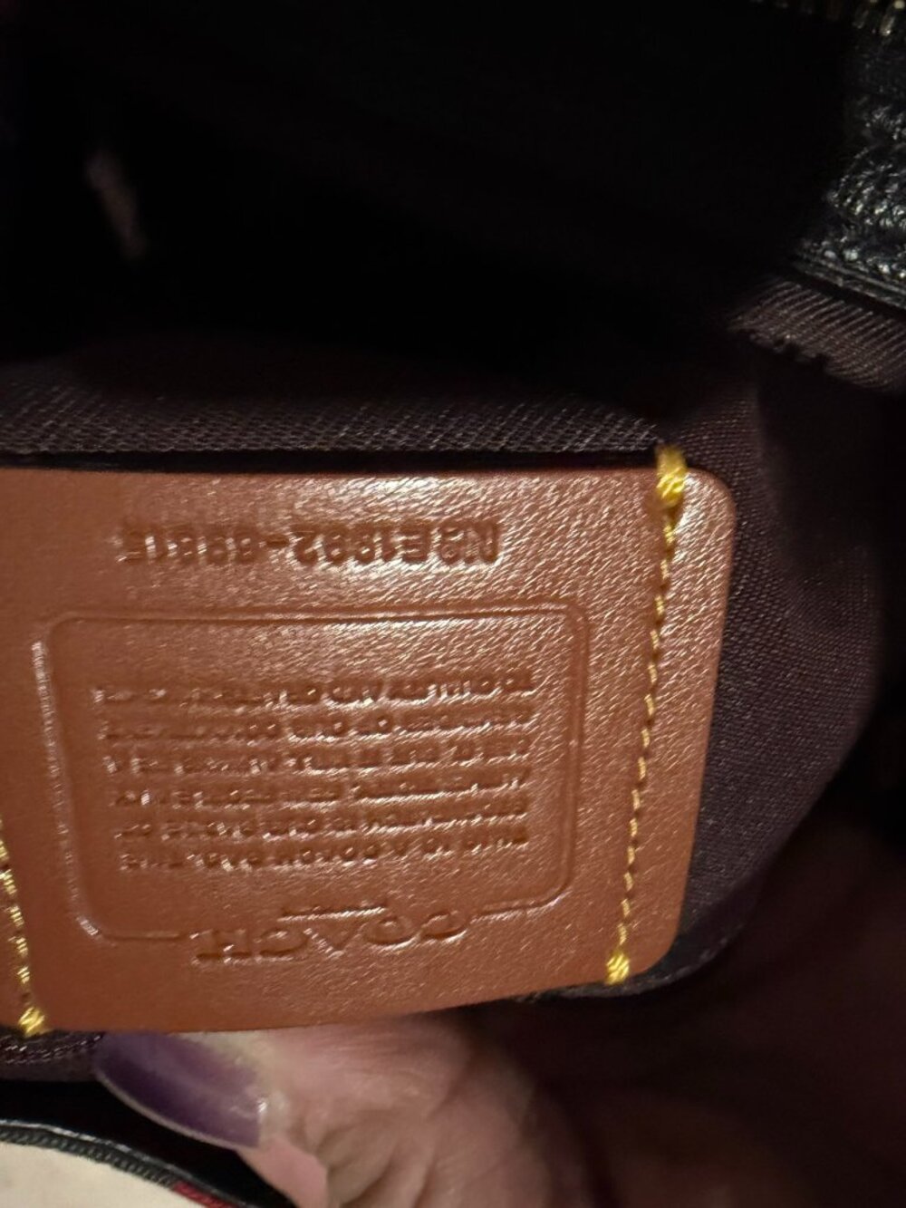 Coach Edie 31 Horse and Carriage Shoulder Bag - Picture 12 of 12